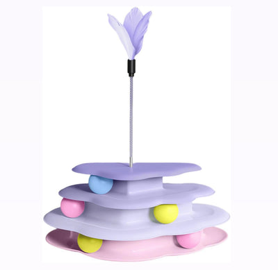 لعبة كرات مع ريشة