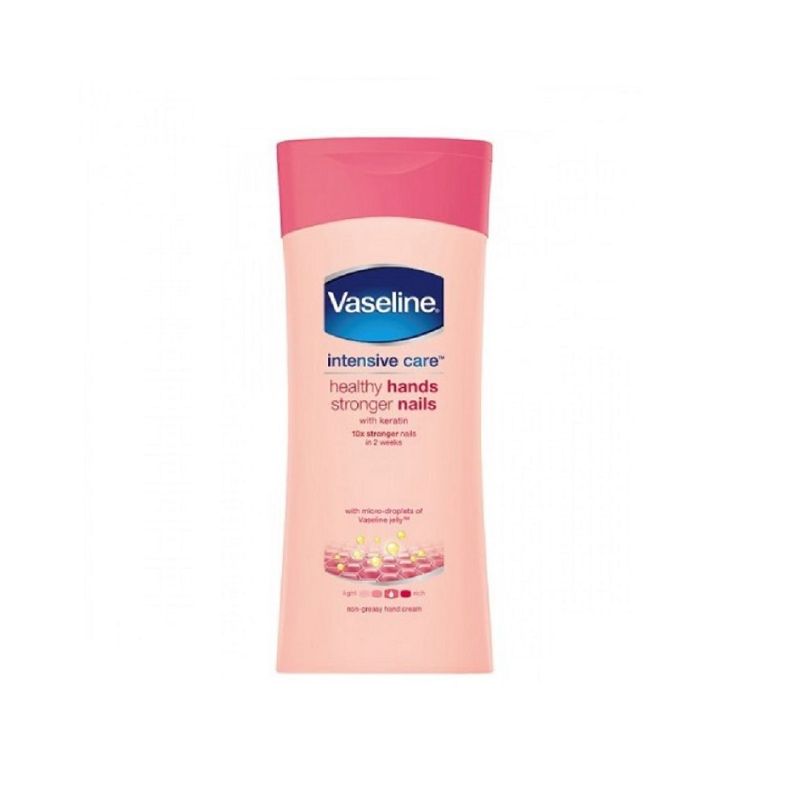 VASELINE INTENSIVE CARE HEALTHY HANDS STRONGER NAILS 200ML