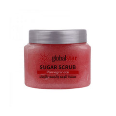 GLOBAL STAR SUGAR SCRUB POMEGRANATE EXTRACT