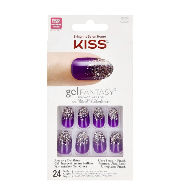 KISS KGN04C - KISS GEL FANTASY NAILS - CHARMED LIFE
