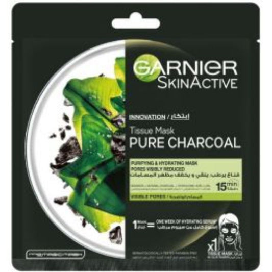 GARNIER S.ACT MASK CHARCOAL.S28 ARENFR ALGAE
