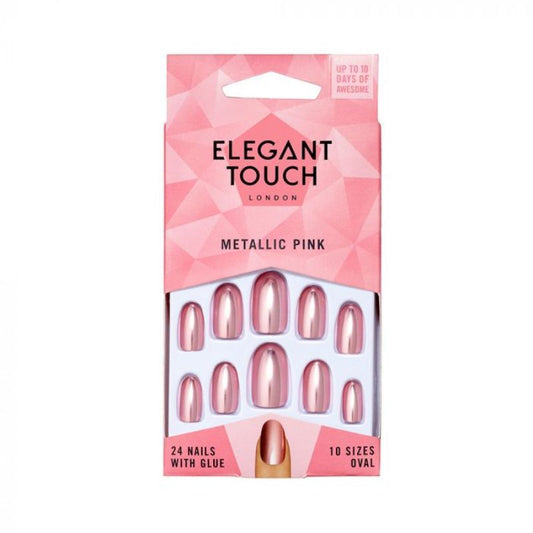 ELEGANT TOUCH 4020658 ET POLISH- METALLIC PINK اظافر