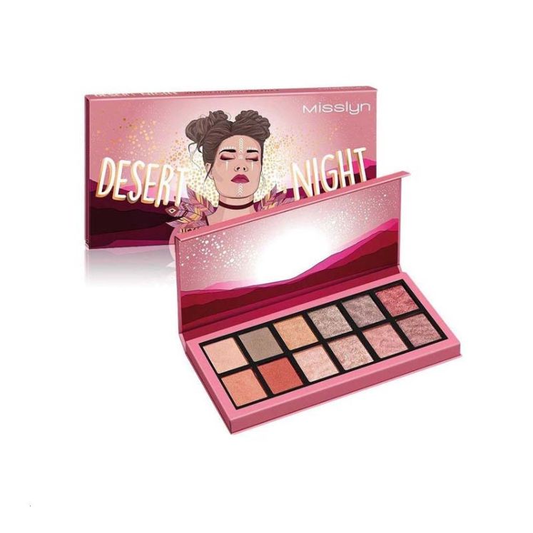 MISSLYN DESERT NIGHT METALLIC EYESHADOW PALETTE 2