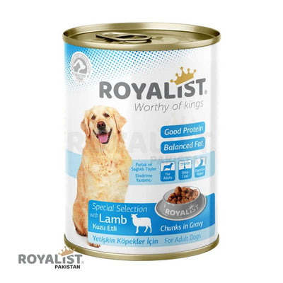 royalist wet food 400g lamb