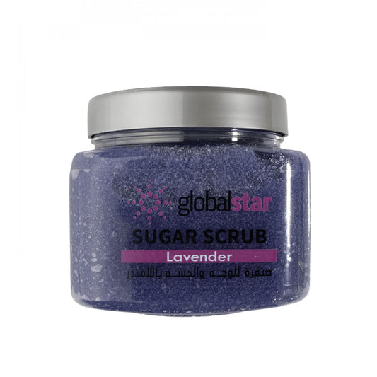 GLOBAL STAR SUGAR SCRUB LAVENDER 500GR