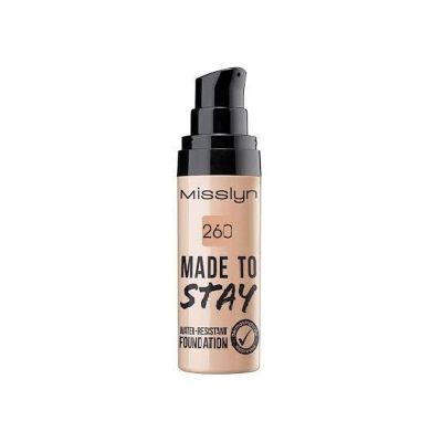 MISSLYN MADE TO STAY WATER-RESISTANT FOUNDATION  260