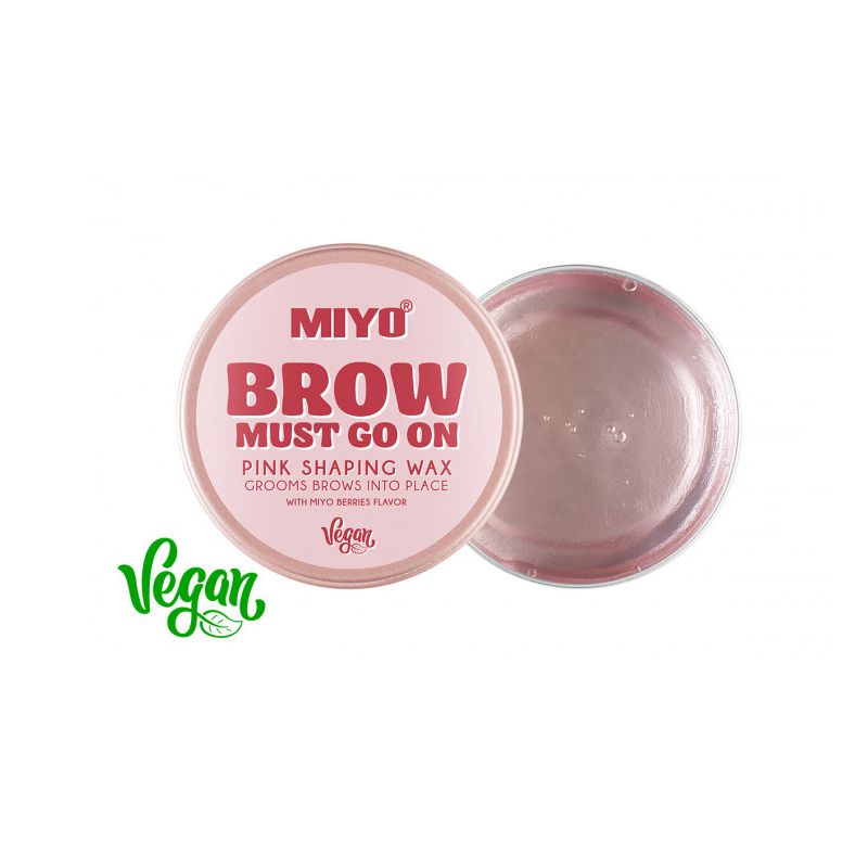 MIYO EYE BROW MUST GO ON PINK SHAPING WAX