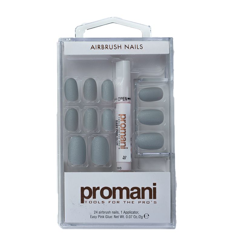 PROMANI AIRBRUSH NAIL MATTE ANTHRACITE GRAY 5673