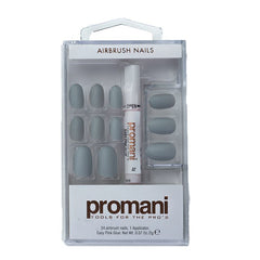 PROMANI AIRBRUSH NAIL MATTE ANTHRACITE GRAY 5673