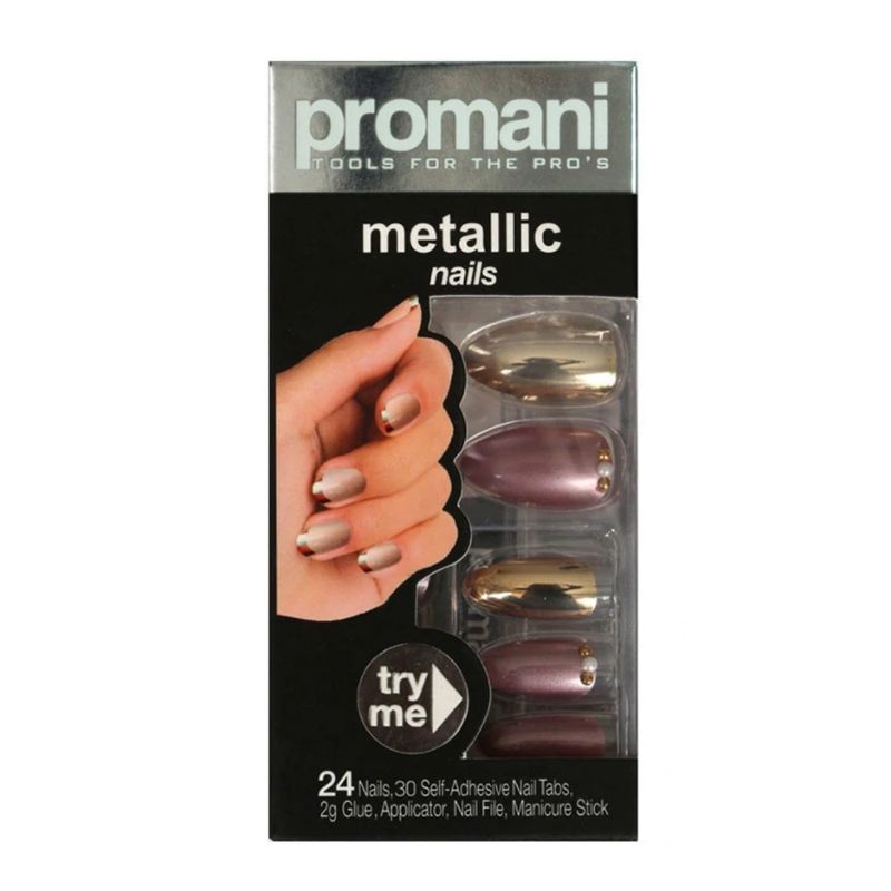 PROMANI METALIK BRONZE BROWM STILETTO  5021