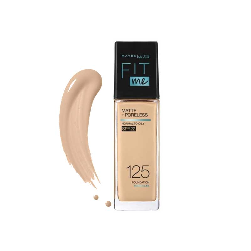 MAYBELINE FIT ME Fdt MATTE + PORELESS 125