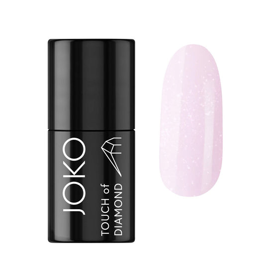 JOKO Nail Polish TOUCH OF DIAMONDS 40 SPARKLY ROSE