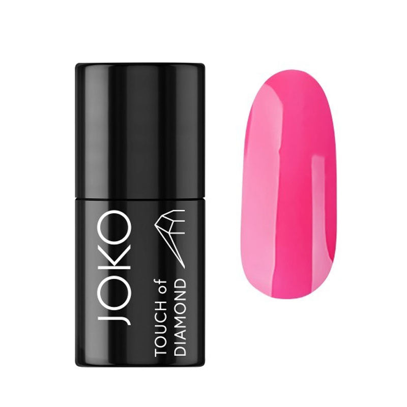JOKO Nail Polish TOUCH OF DIAMONDS 44 VIVID  PEONY