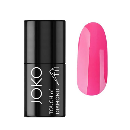 JOKO Nail Polish TOUCH OF DIAMONDS 44 VIVID  PEONY