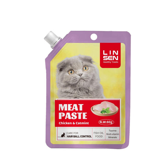 MEAT PASTE with Chicken & Catmint 80g معجون بنكهة الدجاج والنعنع
