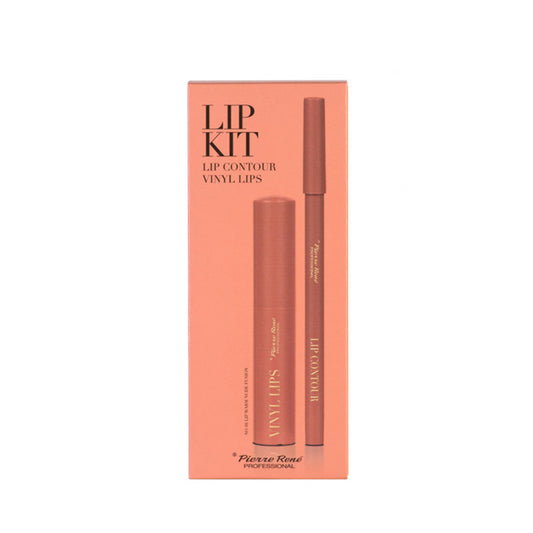 PIERRERENE LIP CONTOUR VINYL LIPS Kit 04 Warm Nude Fusion
