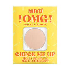 Miyo OMG! CHECK ME UP HIGHLY PIGMENTED MATTE EYESHADOW NO 02 Pudding