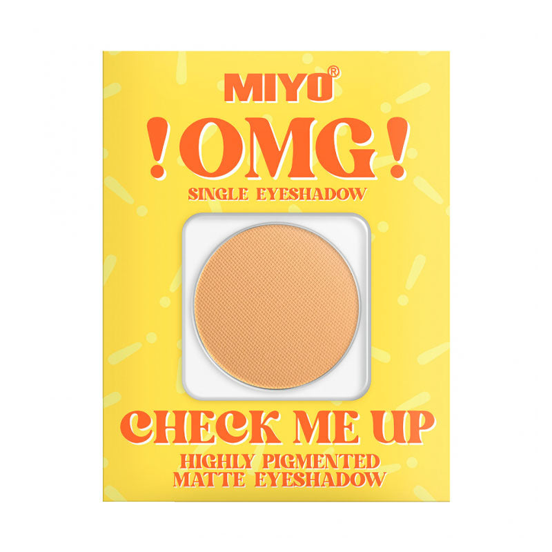 Miyo OMG! CHECK ME UP HIGHLY PIGMENTED MATTE EYESHADOW NO 13 Cinnamon