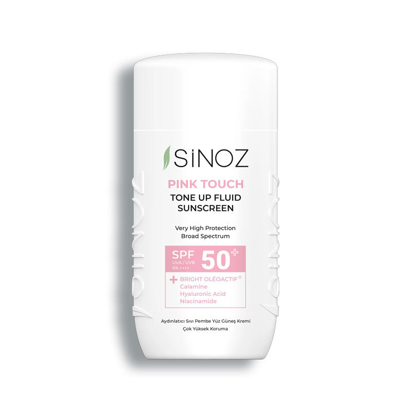 Sinoz Pink Touch Tone Up Fluid Sunscreen SPF50 50ml+