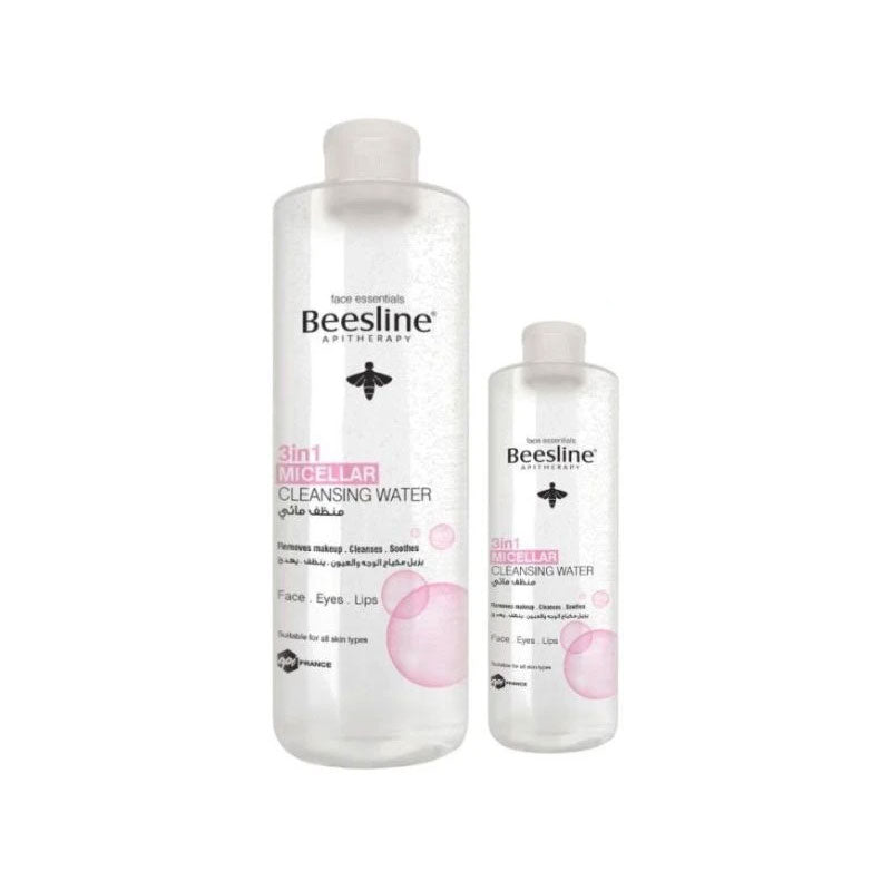 BEESLINE MICELLAR CLEANSING WATER 3IN1 400 ML + MICELLAR 100ML FREE