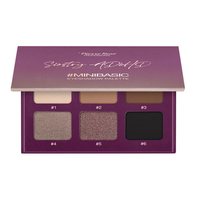 PIERRERENE Mini Basic Eyeshadow Palette by Siostry ADIHD 6 x eyeshadow