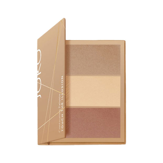 JOKO TOUCH THE ILLUSION Contouring palette COCOA_02