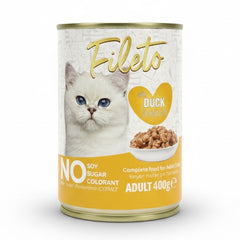 Fileto gravy chunks 400g duck معلب قطع بالمرق بنكهة البط
