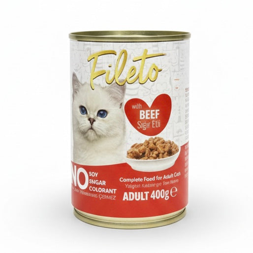 Fileto gravy chunks 400g beef معلب قطع بالمرق بنكهة اللحم