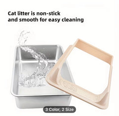 لتربوكس ستالس حجم كبير 60*40 مع مجرود صحي ومضاد للصدء والبكتيرياء