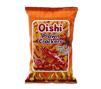 Oishi Prawn Crackers Spicy Flavor 60gm