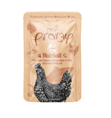 PRAMY Hairball 70g Chicken & Tuna مغلف للقطط بنكهة الدجاج والتونة