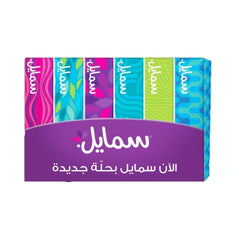 سمايل 100منديل 6 حبة