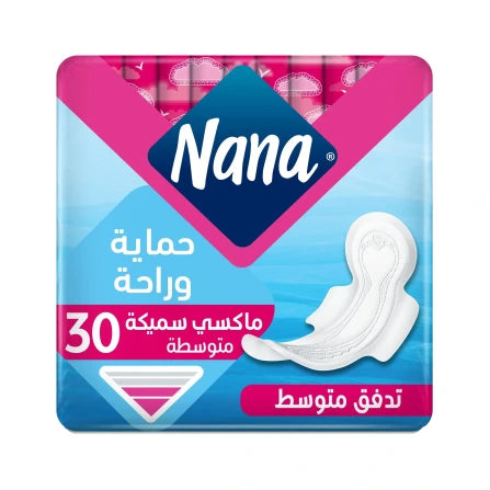 فوط نسائية نانا عادي 30 فوطة