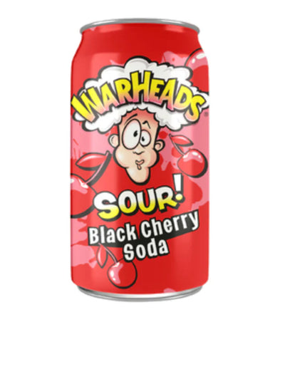 Warheads Black Cherry Soda 330 ml
