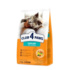 Clup 4 paws sterilised chicken 2 kg