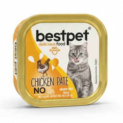 Bestpet pate 100g chicken معلب مطحون بنكهة الدجاج