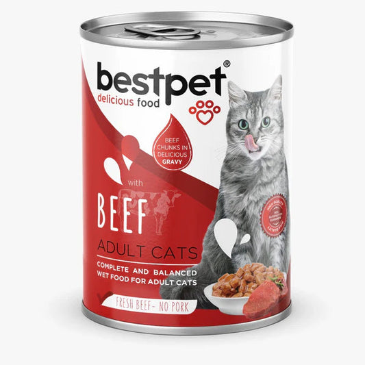 Bestpet gravy chunks 400g beef معلب قطع بالمرق بنكهة اللحم