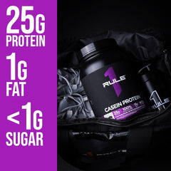 Rule 1 Casein Protein 2 lb- 25g Protein and 11g