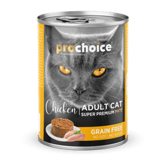 Prochoice pate 400g chicken معلب مطحون بنكهة الدجاج