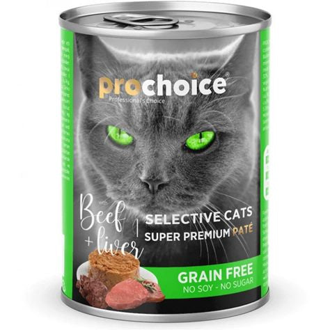 Prochoice pate 400g lamp معلب مطحون بنكهة اللحم