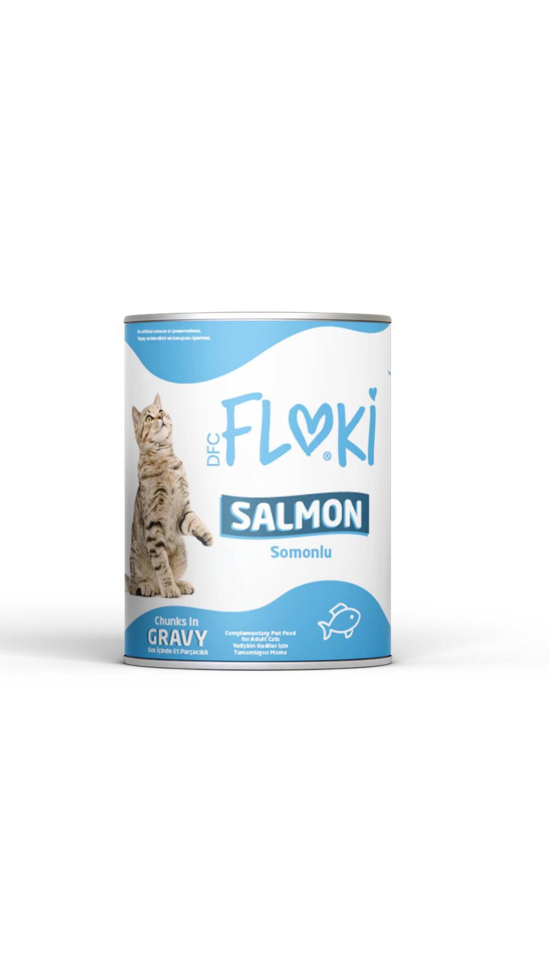 FLOKI With Salmon معلب بالمرق بنكهة السالمون
