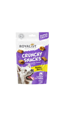 ROYALIST CRUNCHY SNACKS For DOGS STRONG BONES With Salmon & Cheese 100g  مكافآت جافة للكلاب بنكهة السالمون والجبنة