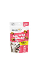 ROYALIST CRUNCHY SNACKS For DOGS SENSITIVE CARE With LAMB 100g مكافآت جافة للكلاب بنكهة اللحم
