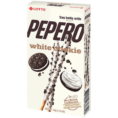 pepero white cookie