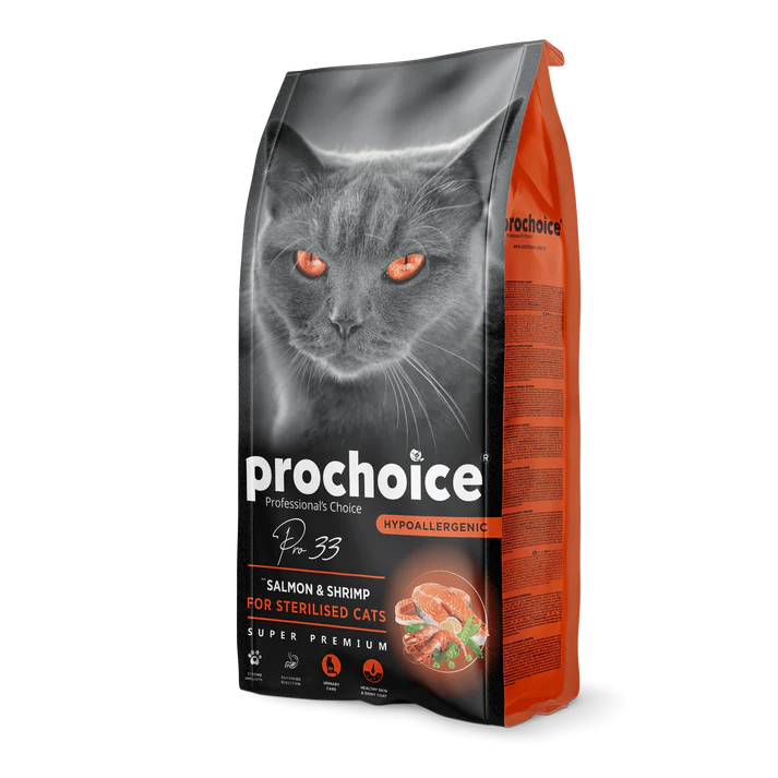 Prochoice Salmon & Shrimp Recipe | sterilised Cat