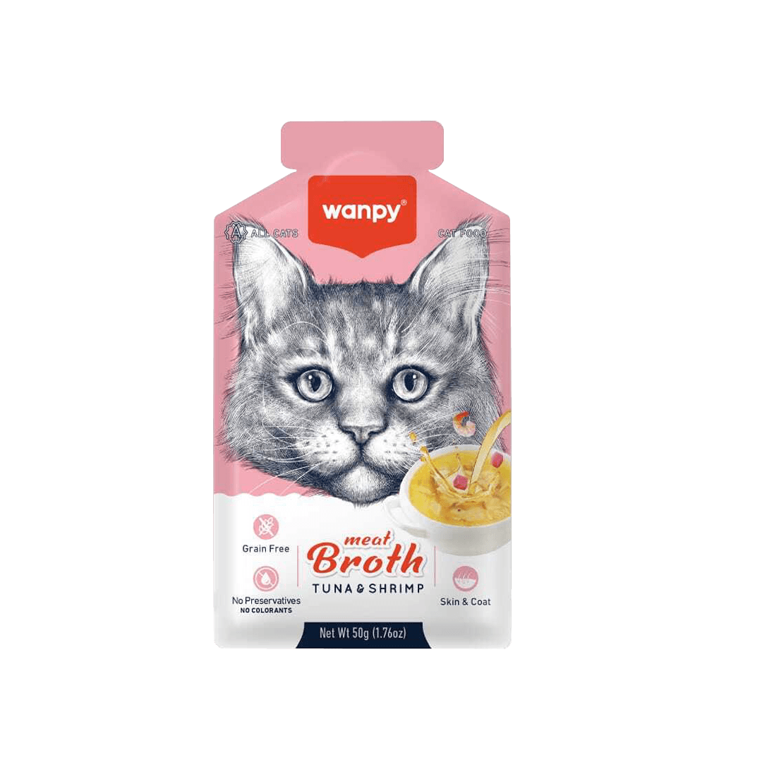 meat broth wanpy tuna & shrimp 50g