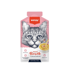 meat broth wanpy tuna & shrimp 50g